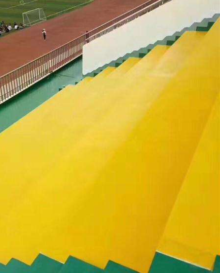 新乡球场台阶翻新修补改造